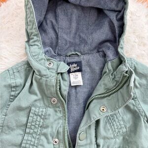 Baby Oshkosh Bgosh Green Hooded Jacket 12 months
